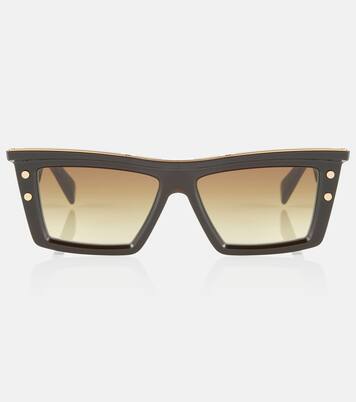 Eckige Sonnenbrille | Balmain