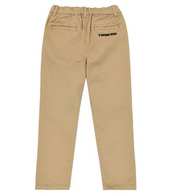 Logo cotton-blend pants | BAPE Kids