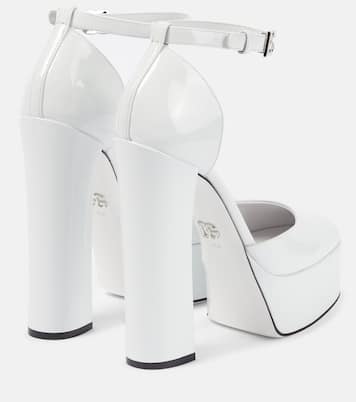 Plateau-Pumps Sharon aus Lackleder | Dolce&Gabbana