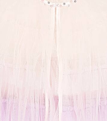 Cape Josette en tulle à ornements | Tutu Du Monde