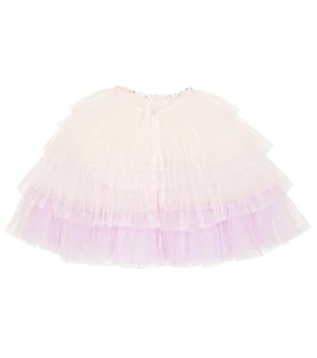Cape Josette en tulle à ornements | Tutu Du Monde
