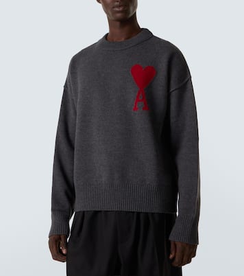 Pullover Ami de Cœur aus Wolle | Ami Paris