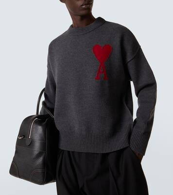 Pullover Ami de Cœur aus Wolle | Ami Paris