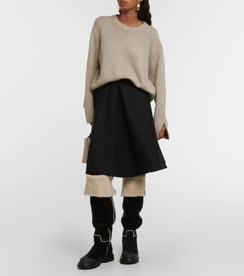 Stiefel H619 aus Veloursleder | Hogan