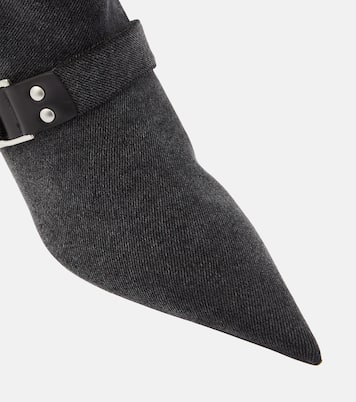 Jeanne denim knee-high boots  | Blumarine