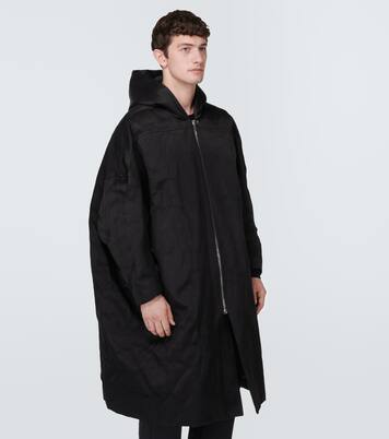 Jumbo Peter cotton and silk coat | Rick Owens