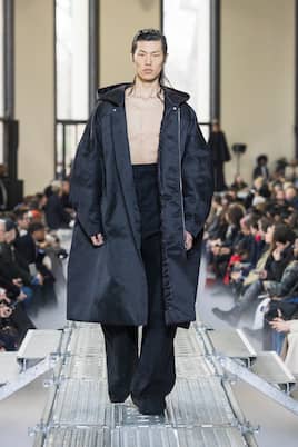 Jumbo Peter cotton and silk coat | Rick Owens