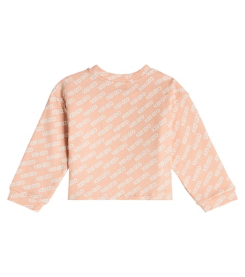 Logo cotton sweatshirt | Kenzo Kids
