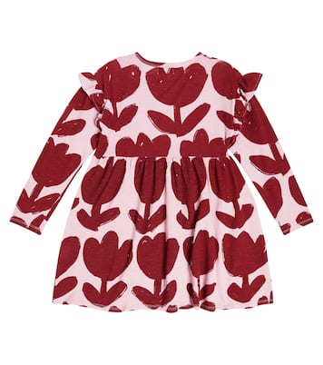 Floral cotton jersey dress | Bobo Choses