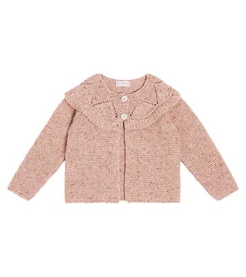 Baby Baena wool-blend cardigan | La Coqueta
