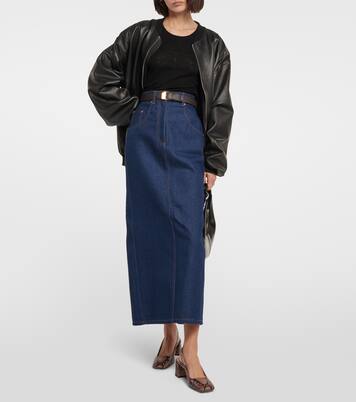 Escarpins Borneo en cuir embossé | Gianvito Rossi