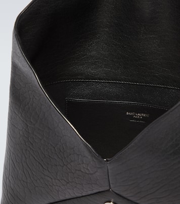 Pouch Cassandre Envelope Large aus Leder | Saint Laurent