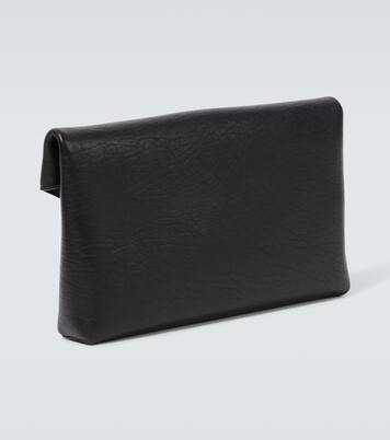 Pouch Cassandre Envelope Large aus Leder | Saint Laurent