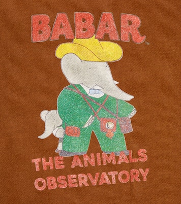 x Babar cotton jersey sweatshirt | The Animals Observatory