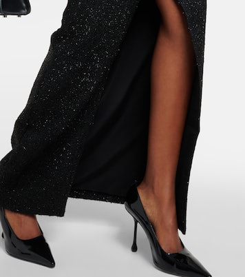 Bouclé maxi skirt | Self-Portrait