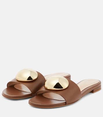 Pantoletten Sphera aus Leder | Gianvito Rossi