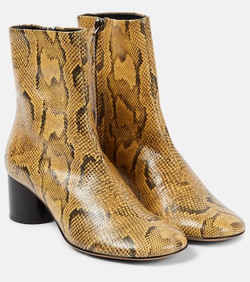 Ankle Boots Laeden aus Leder | Isabel Marant