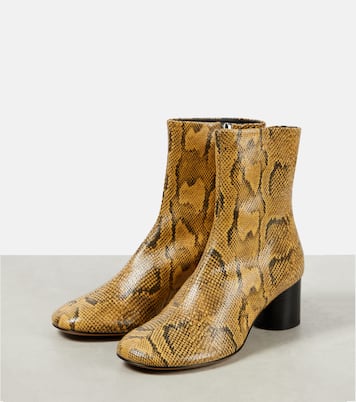 Ankle Boots Laeden aus Leder | Isabel Marant