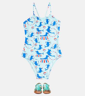 Gazette printed swimsuit  | Vilebrequin Kids
