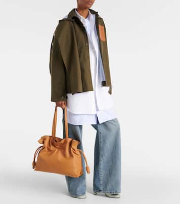 Flamenco Large leather clutch | Loewe