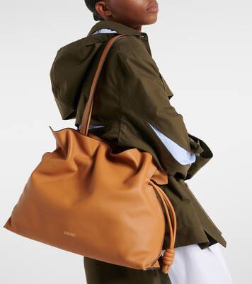 Flamenco Large leather clutch | Loewe