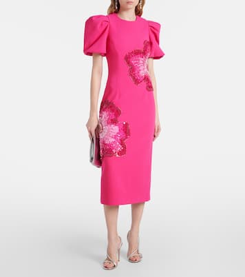 Robe midi Layana à ornements | Rebecca Vallance