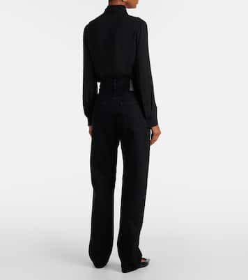 High-Rise Straight Jeans | Valentino