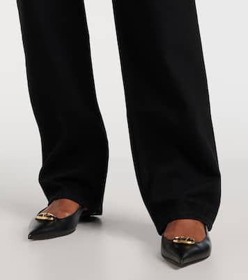 High-Rise Straight Jeans | Valentino