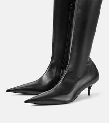 Botas mosqueteras Avenue de piel | Balenciaga