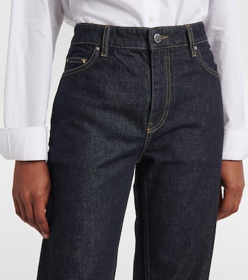 Jeans rectos de tiro bajo | Toteme