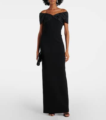 Robe Athena aus Crêpe | Rebecca Vallance