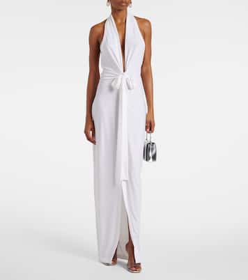 Halterneck gown | Norma Kamali