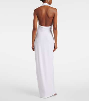 Halterneck gown | Norma Kamali
