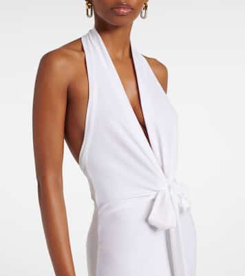 Halterneck gown | Norma Kamali