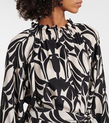 Abito chemisier Cerere in seta | La DoubleJ