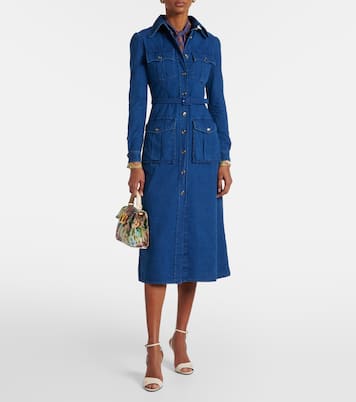 Hemdblusenkleid aus Denim | Valentino