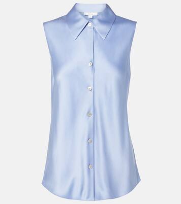 Chemise en satin de soie | Vince