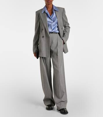 Chemise en satin de soie | Vince