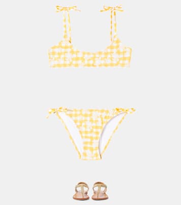 Gwendy checked bikini | Vilebrequin Kids