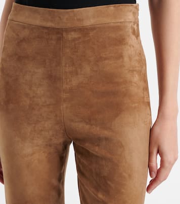 Pantalon slim Amleto en daim | 'S Max Mara