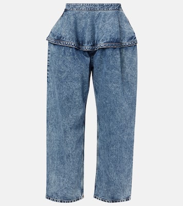 Low-rise wide-leg jeans | Alaïa