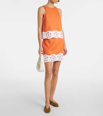 Minirock Margaux aus Leinen | Staud