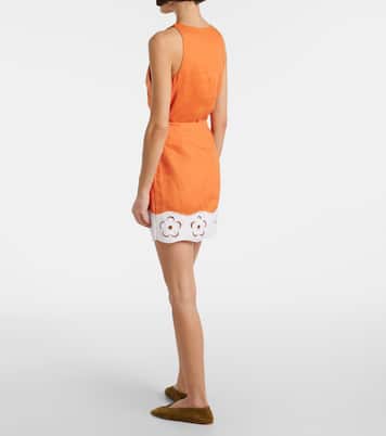 Minirock Margaux aus Leinen | Staud