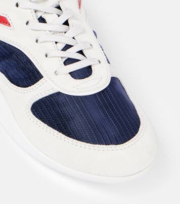 Gymnasium leather-trimmed sneakers | Miu Miu