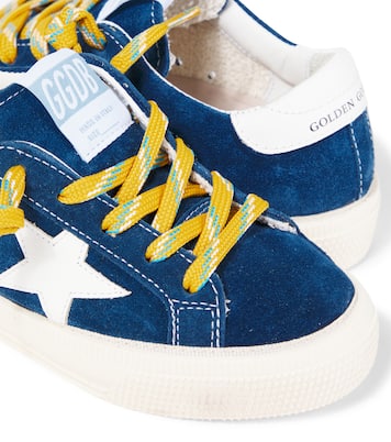 Baskets May en cuir et daim | Golden Goose Kids