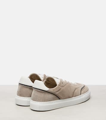 Monili suede sneakers | Brunello Cucinelli
