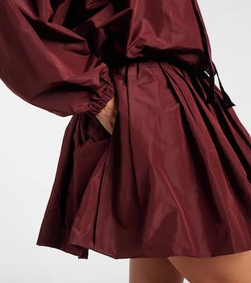 Minirock aus Faille | Patou