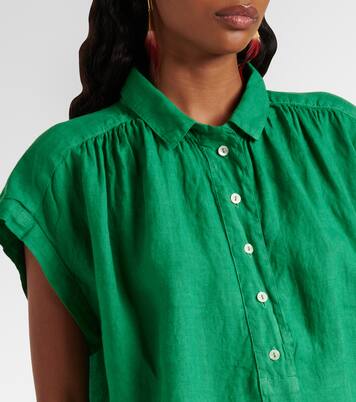 Elowen linen top | Velvet