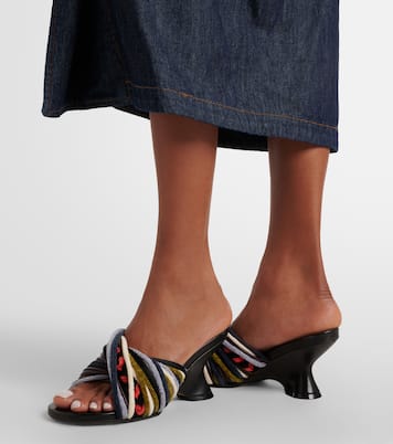 Wedge-Pantoletten 75 | Dries Van Noten
