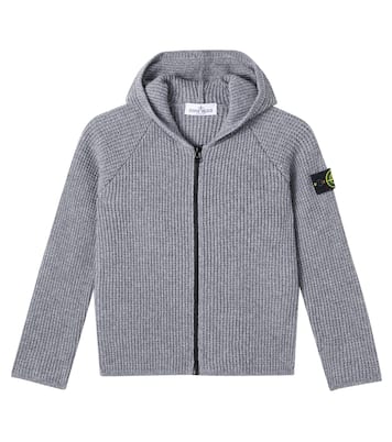 Compass zip-up sweater | Stone Island Junior